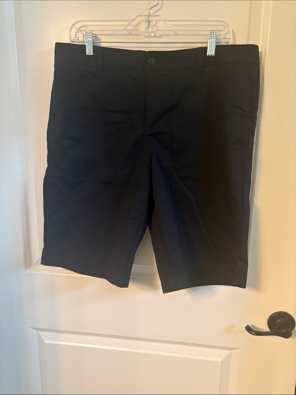 Lands' End Women's Black Bermuda Shorts